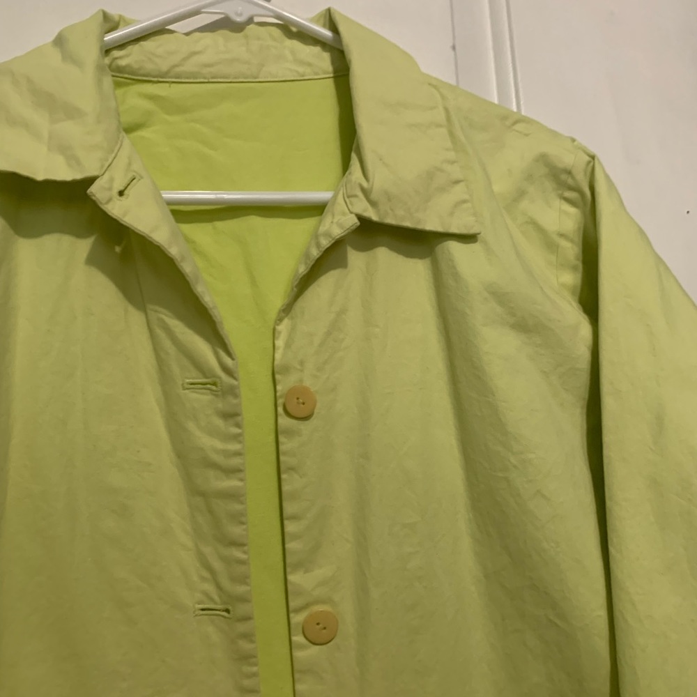 Neon Trench Coat